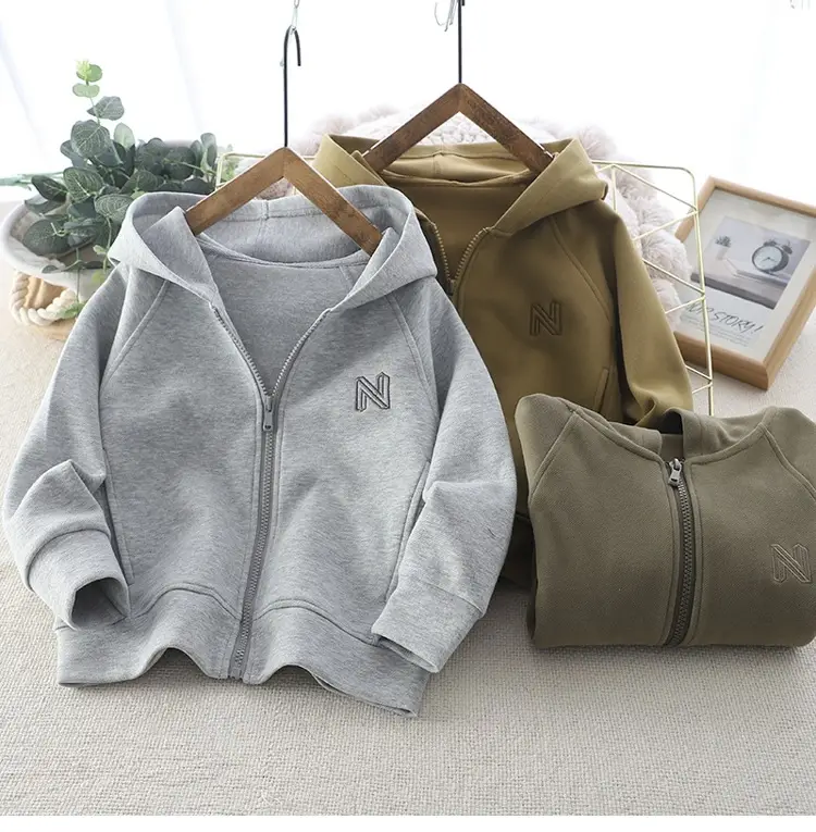 Boys' Fleece-Lined Jacket Children's Clothing 2026 Winter New Thickened Lamb Wool Warm Cotton Coat for Older Children — feature 19