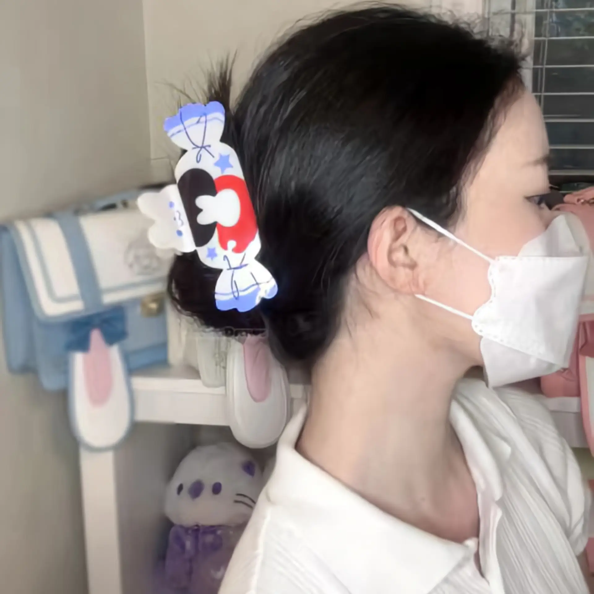 Cute Cartoon Hair Grip for Girls with Rabbit Design