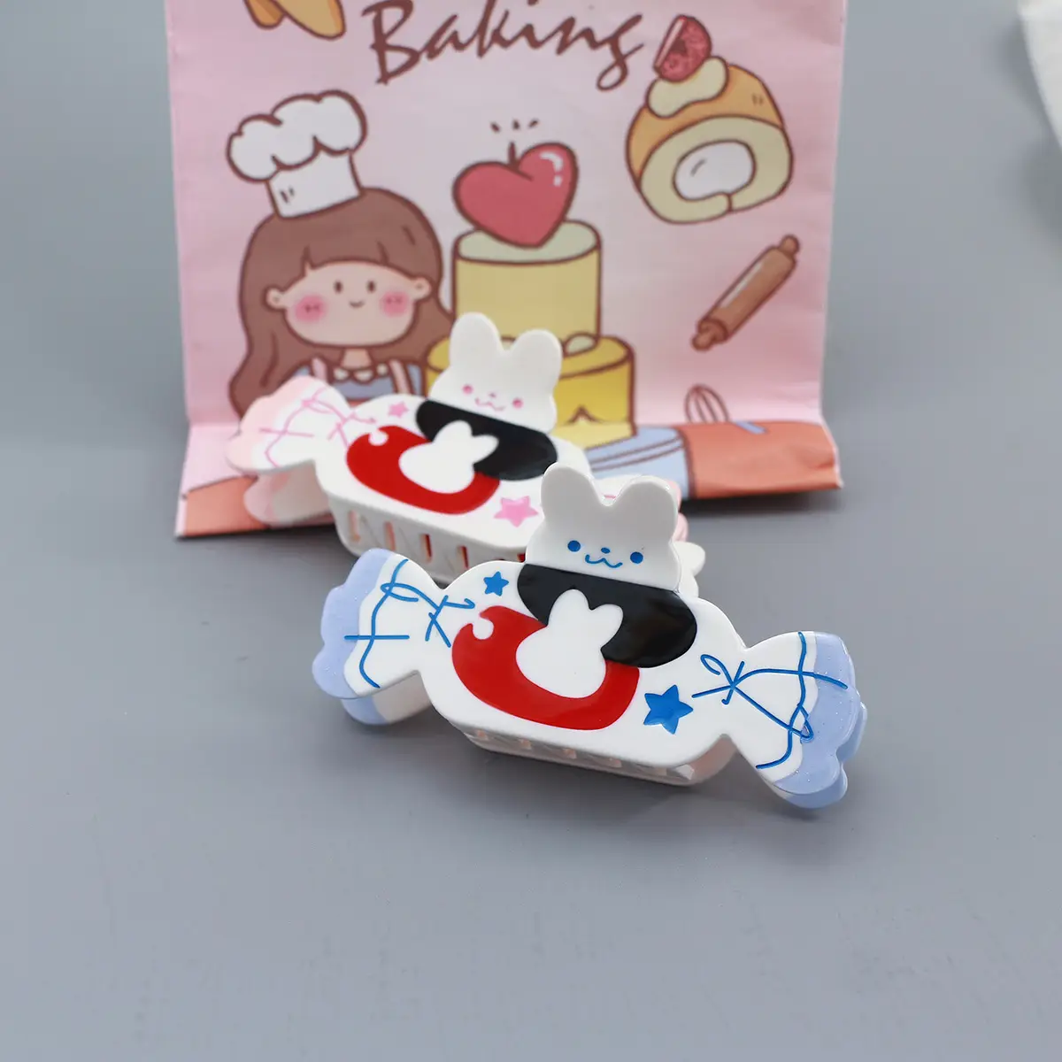 Cute Cartoon Hair Grip for Girls with Rabbit Design — feature 10