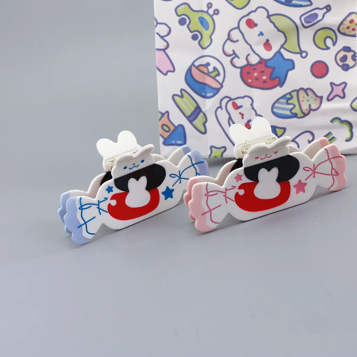 Cute Cartoon Hair Grip for Girls with Rabbit Design — feature 8