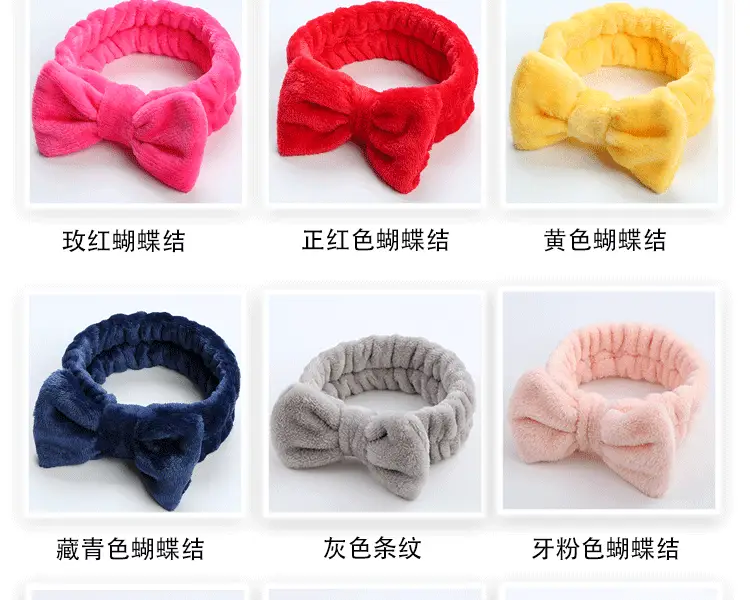 Leopard Print Fleece Hairband for Women — feature 7