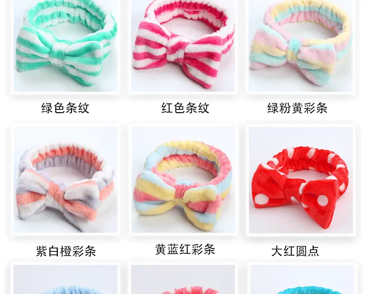 Leopard Print Fleece Hairband for Women — feature 9