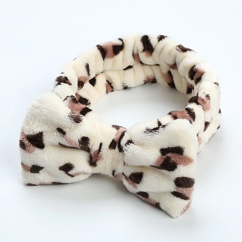 02# beige leopard print
