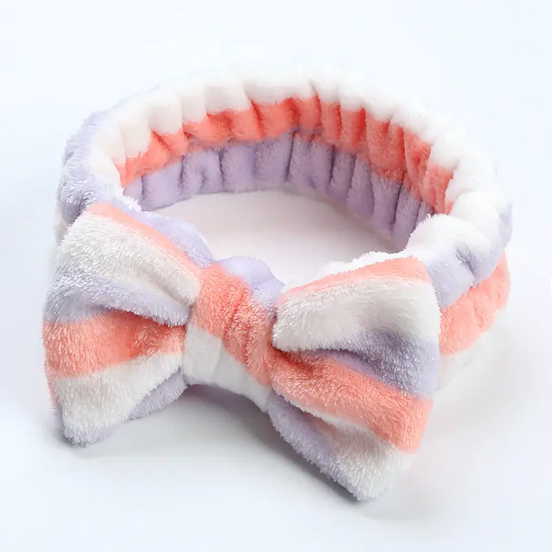 28# purple White orange color stripes