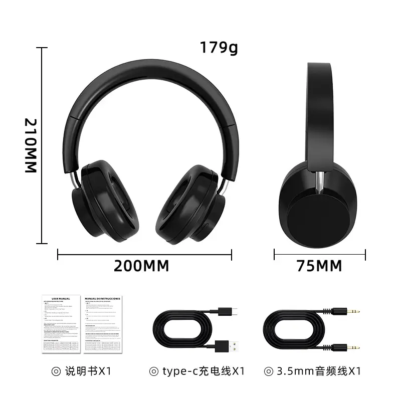 Wireless Bluetooth Headset with Ultra-Long Battery & Silicone Comfort - Image 7