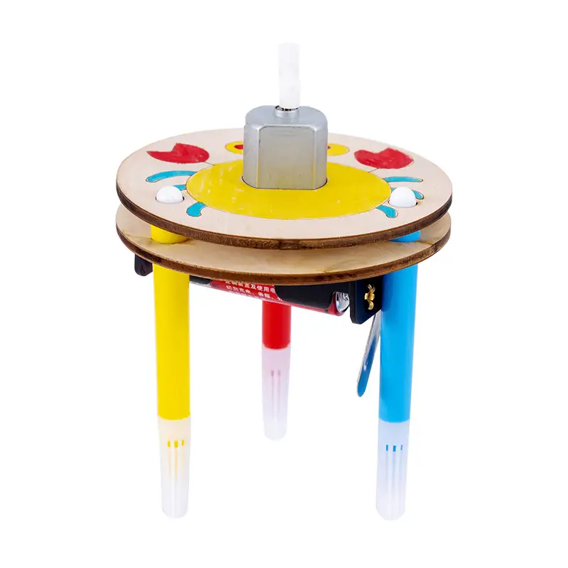 Hand-cranking generator handmade diy science and technology scientific production elementary school student Experimental toy material children educational toy