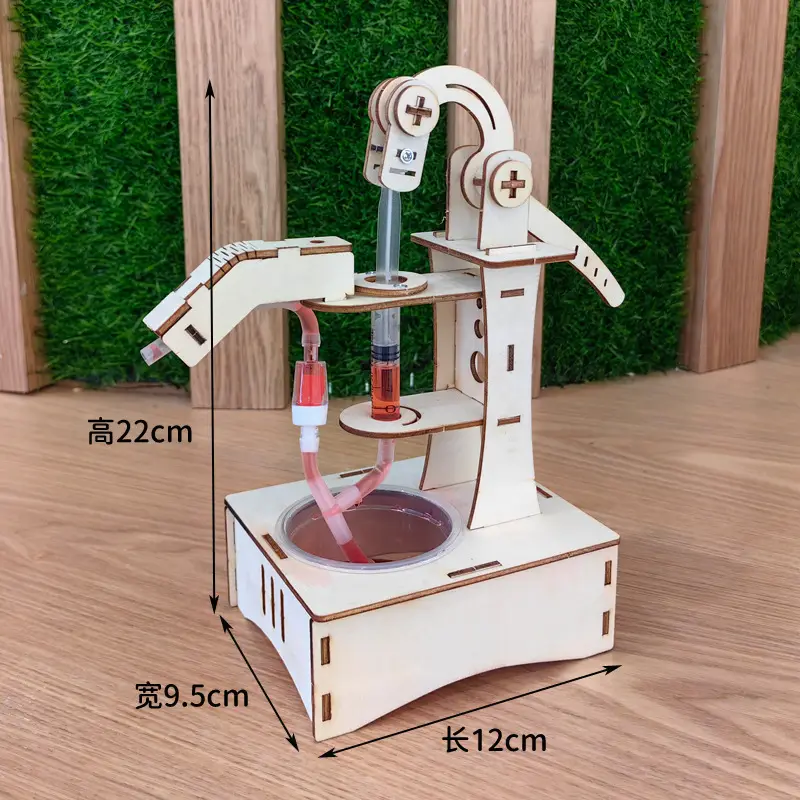Hand-cranking generator handmade diy science and technology scientific production elementary school student Experimental toy material children educational toy