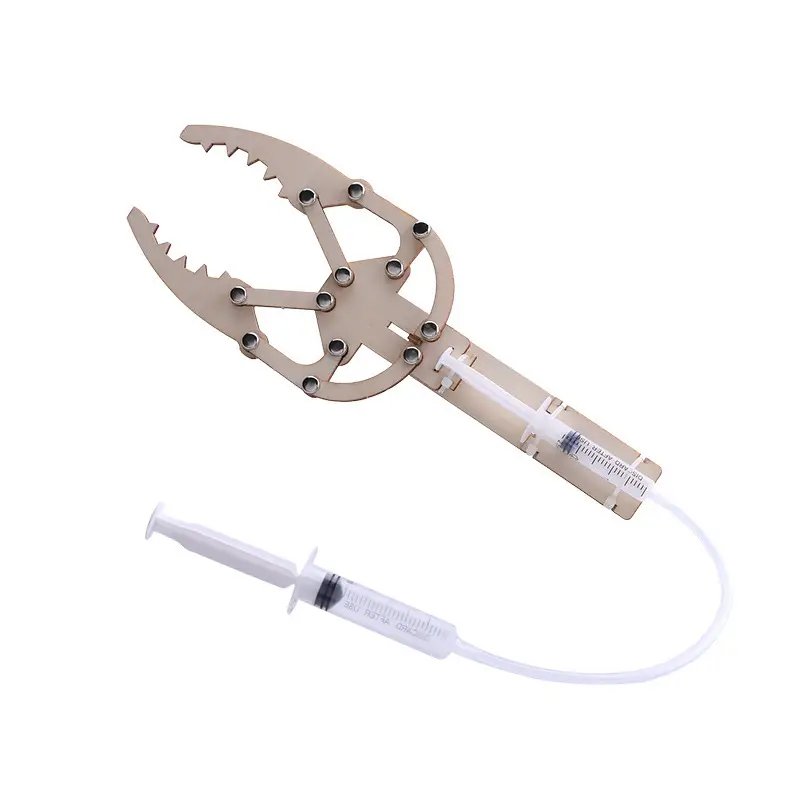 Hand-cranking generator handmade diy science and technology scientific production elementary school student Experimental toy material children educational toy