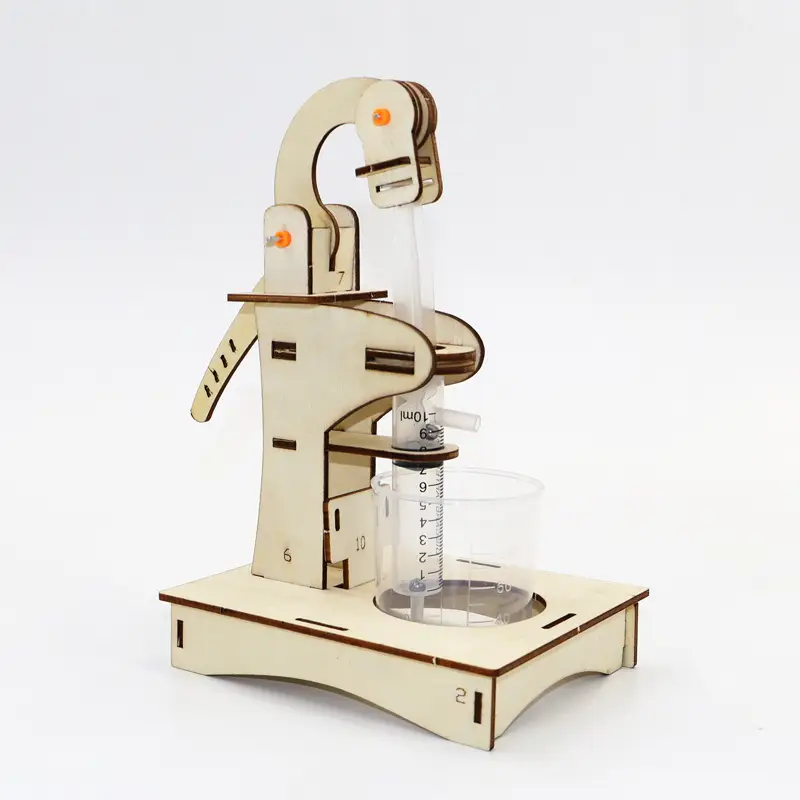 Hand-cranking generator handmade diy science and technology scientific production elementary school student Experimental toy material children educational toy
