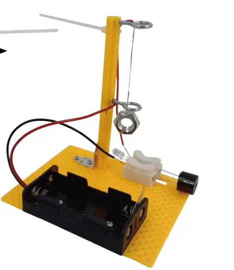 Hand-cranking generator handmade diy science and technology scientific production elementary school student Experimental toy material children educational toy
