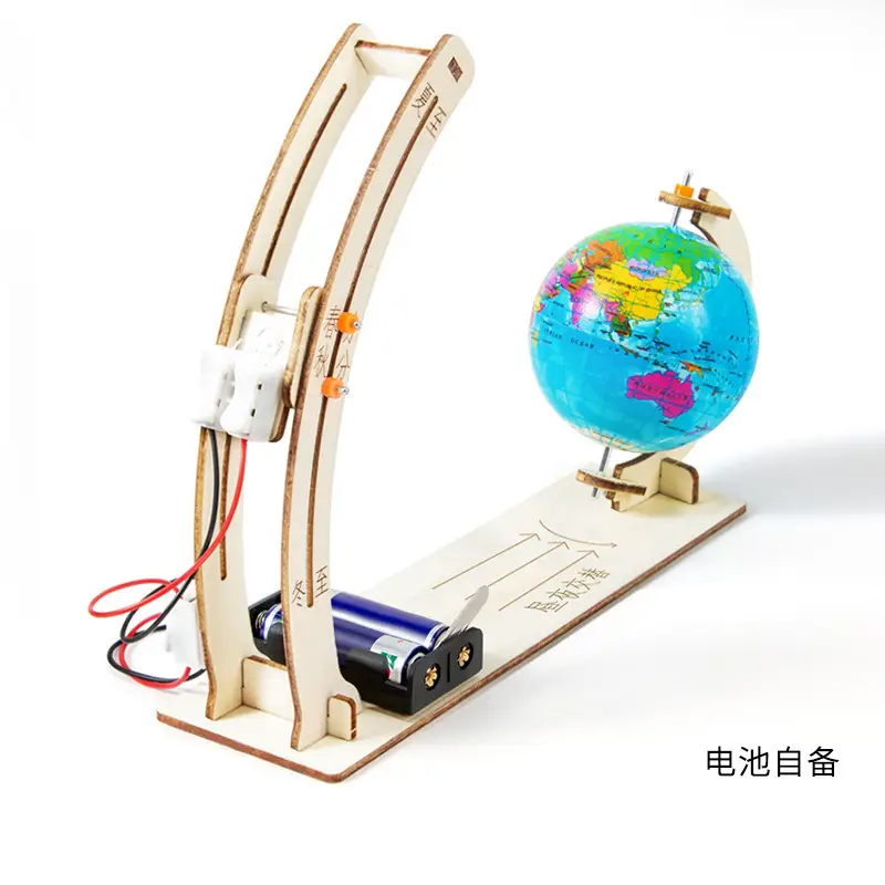 Hand-cranking generator handmade diy science and technology scientific production elementary school student Experimental toy material children educational toy