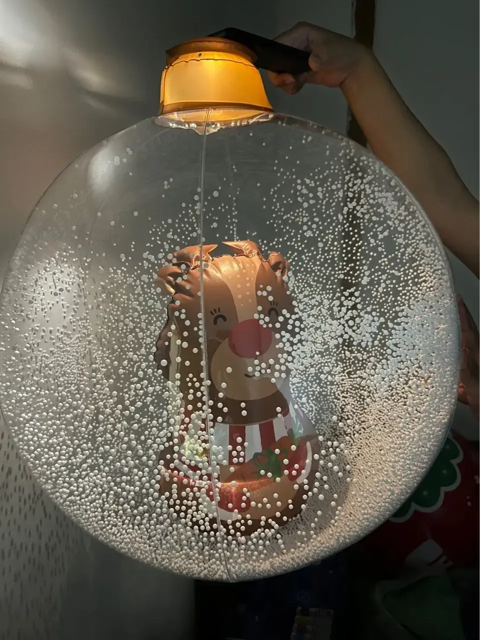 Inflatable Snowman Christmas Ball Decoration — feature 15