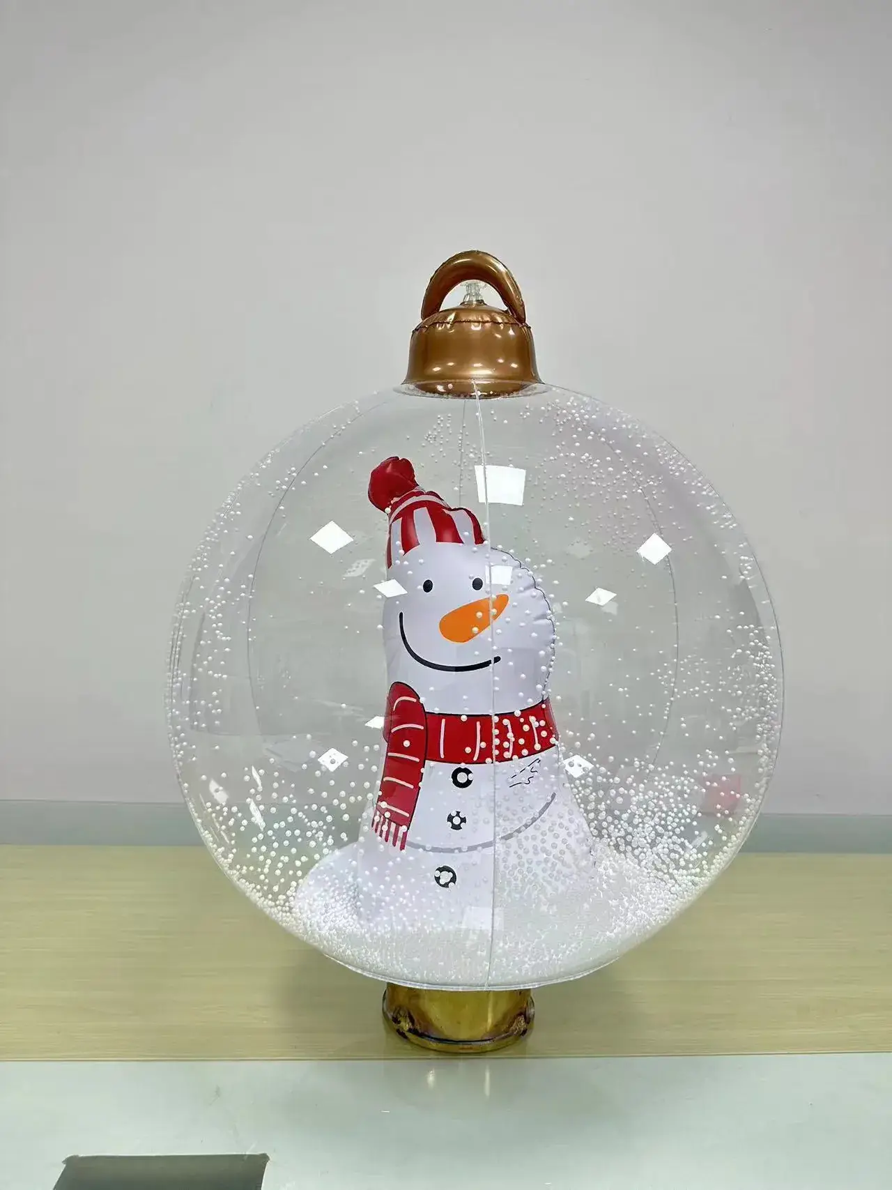 Inflatable Snowman Christmas Ball Decoration — feature 6
