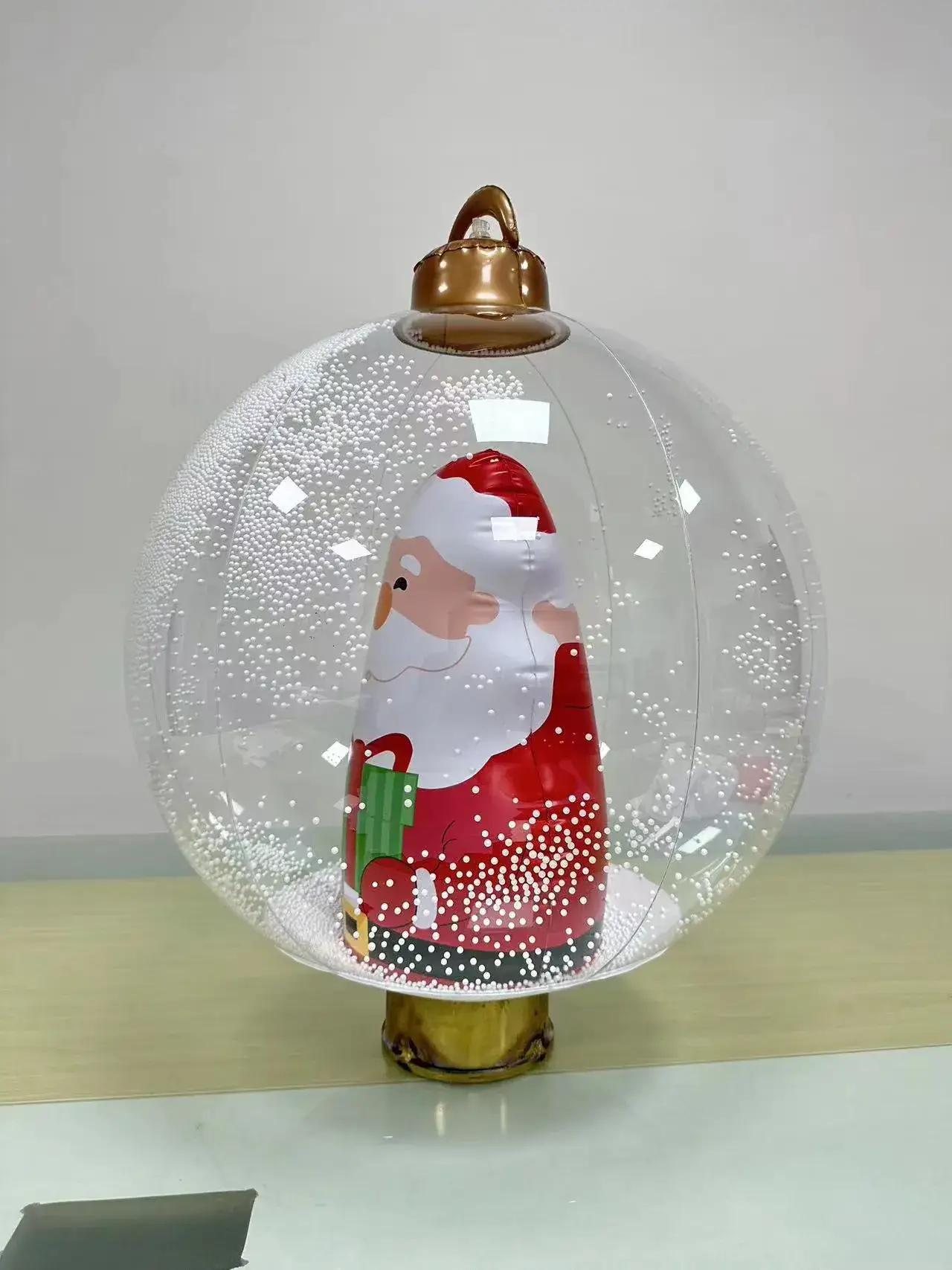 Inflatable Snowman Christmas Ball Decoration — feature 7