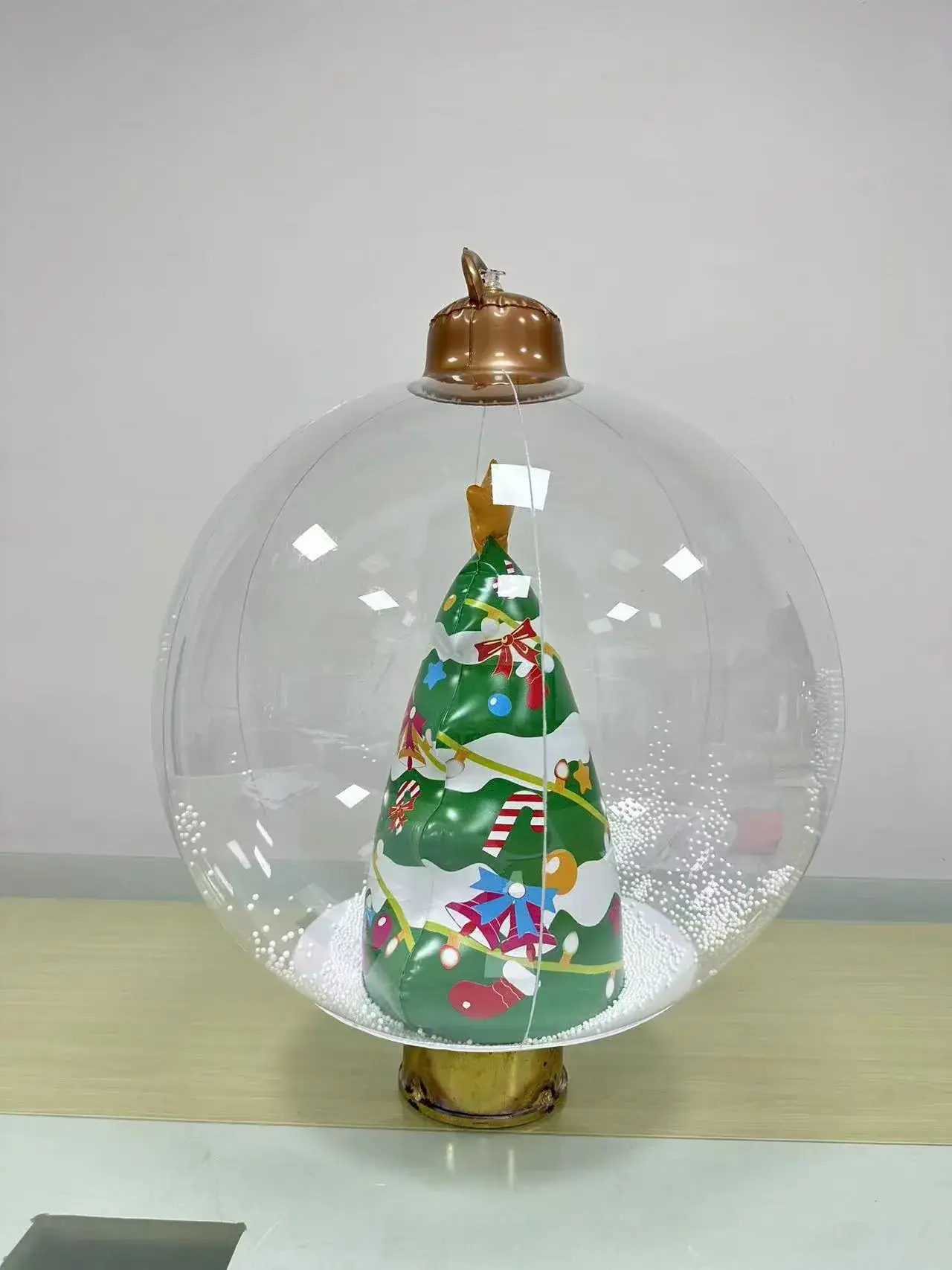 Inflatable Snowman Christmas Ball Decoration — feature 8