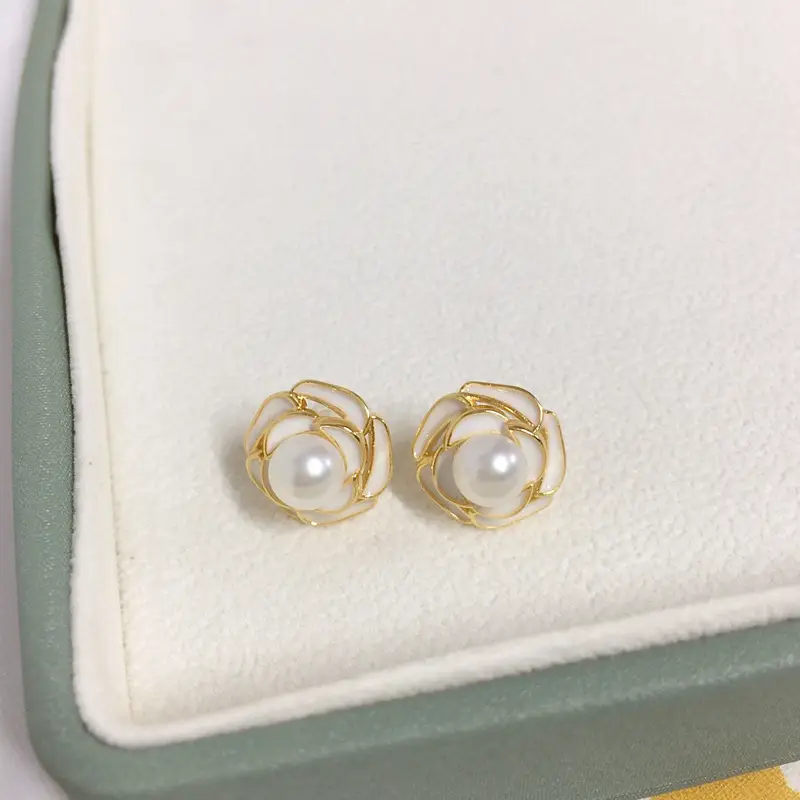 Zhuji Pearl Earrings 18K Gold Filled Women — feature 6