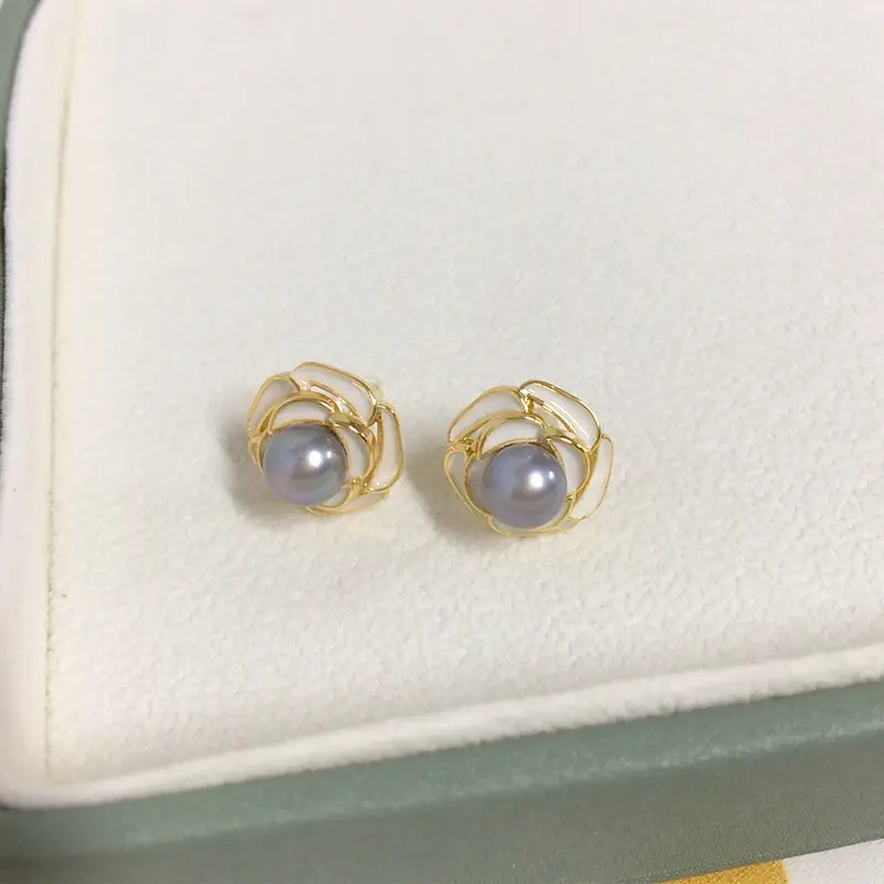 Zhuji Pearl Earrings 18K Gold Filled Women — feature 7