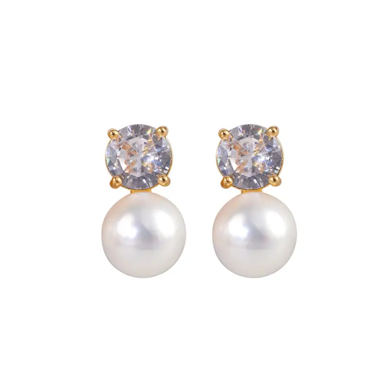 Vintage Pearl Beanie Earrings 925 Silver Daily Wear