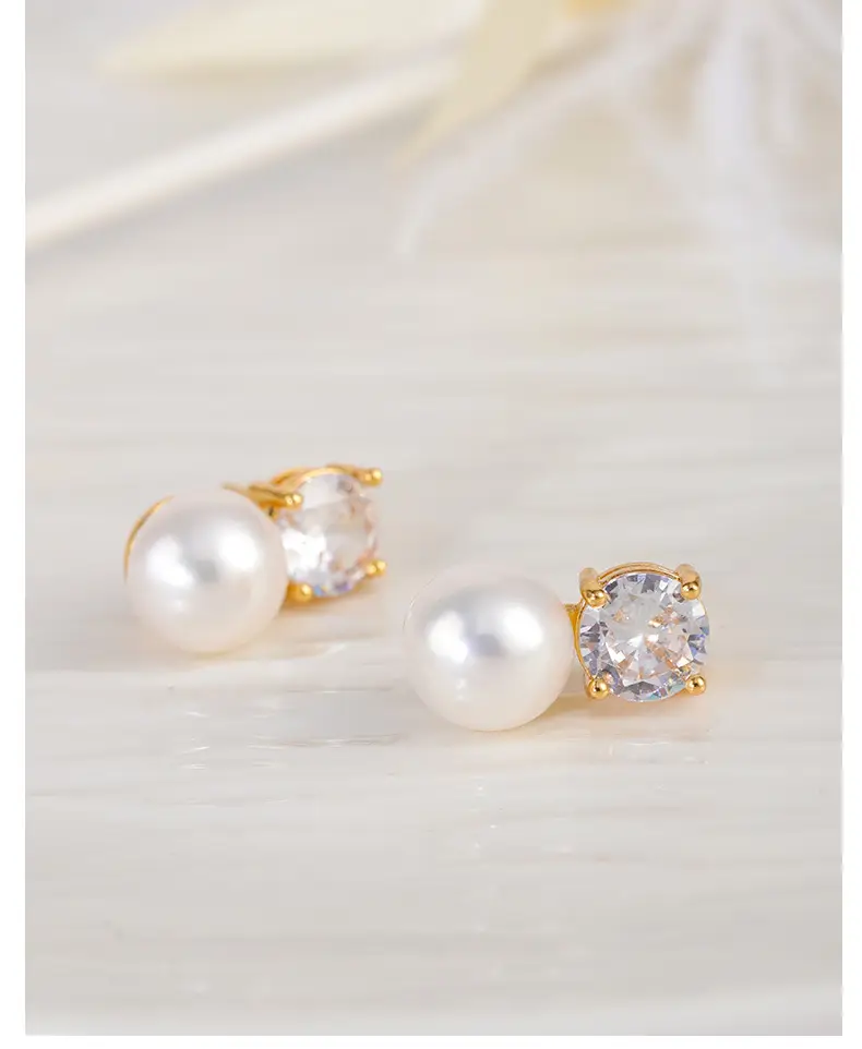Vintage Pearl Beanie Earrings 925 Silver Daily Wear — feature 7