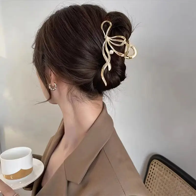 Fairy Butterfly Hair Clip for Women with Pearl Tassels — feature 17