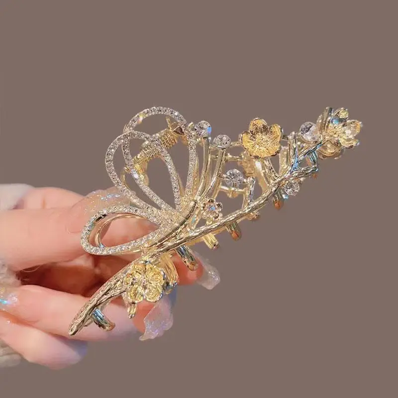 Fairy Butterfly Hair Clip for Women with Pearl Tassels — feature 7