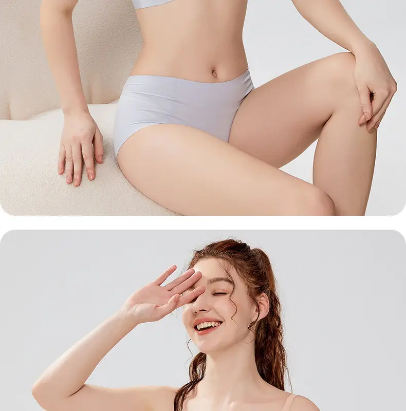 Japanese style large chest small seamless underwear comfortable ultra-thin one-piece bra solid color wireless breast bra — feature 22