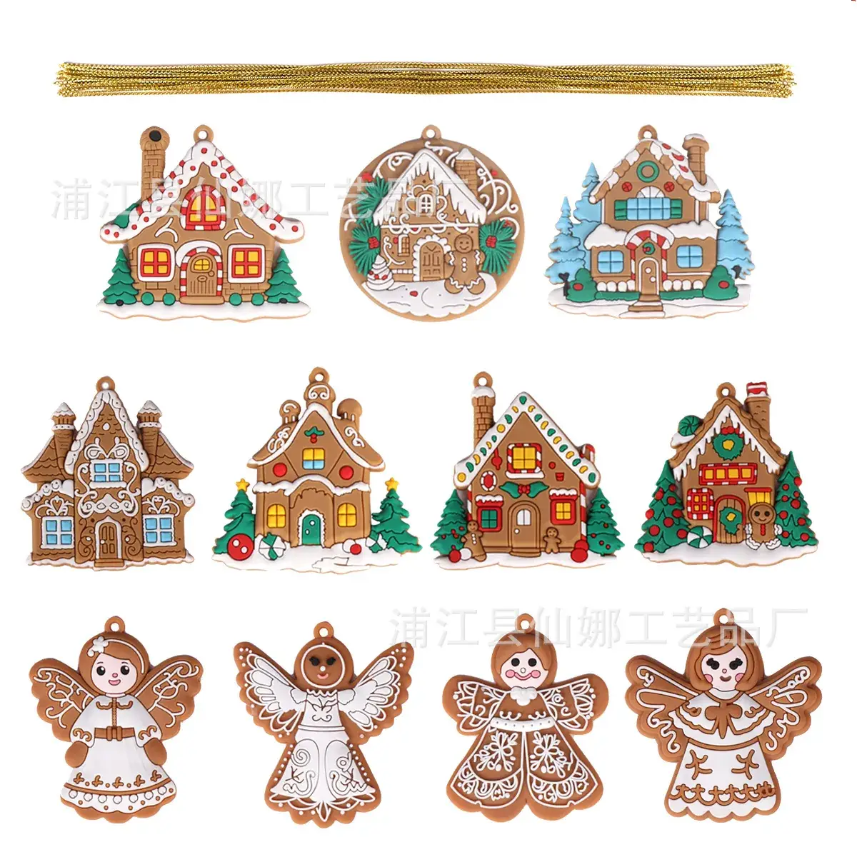 Christmas Gingerbread Men Decorations 7cm Height - Image 10