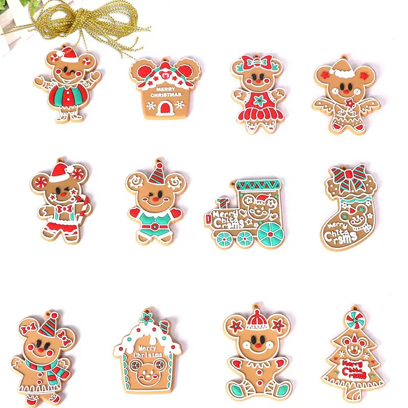 Christmas Gingerbread Men Decorations 7cm Height - Image 16