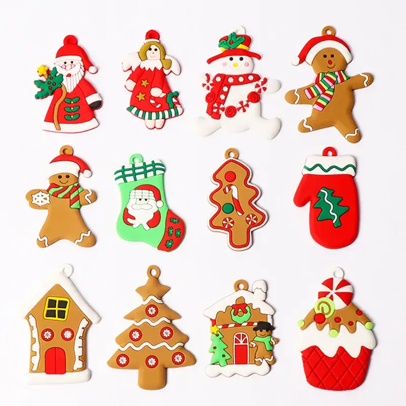 Christmas Gingerbread Men Decorations 7cm Height - Image 25