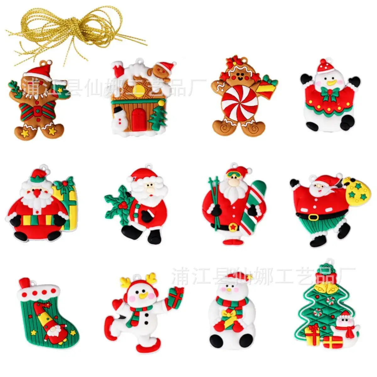 Christmas Gingerbread Men Decorations 7cm Height - Image 8