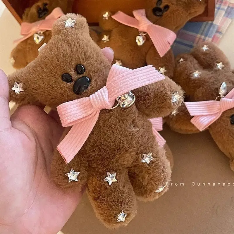 Mr. Bean Bear with Bow & Pearl Button — feature 3