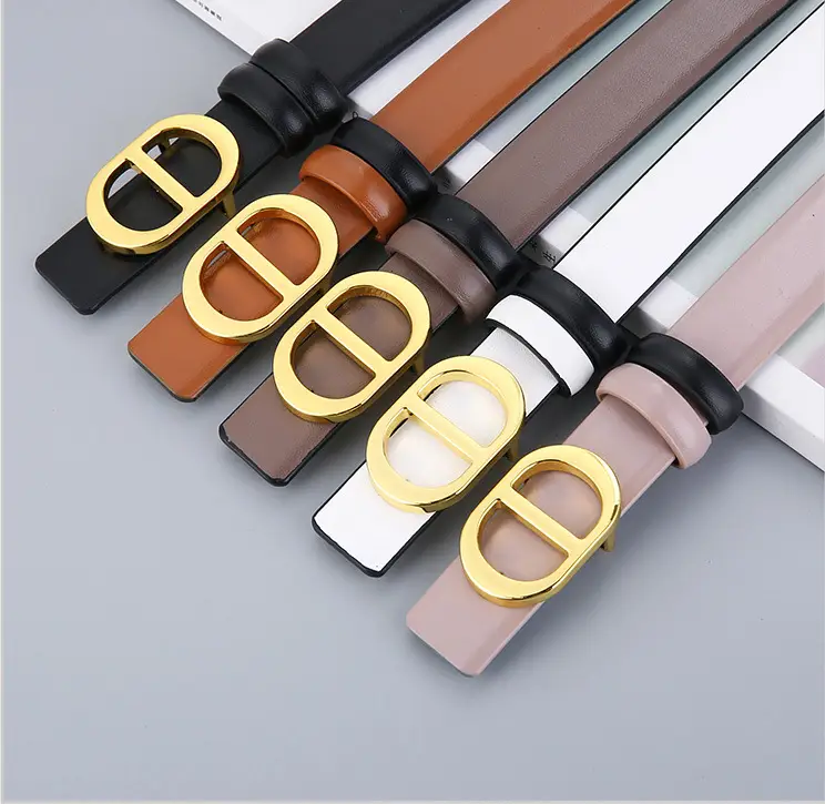 Double-Sided Belt Women Genuine Leather Black — feature 12
