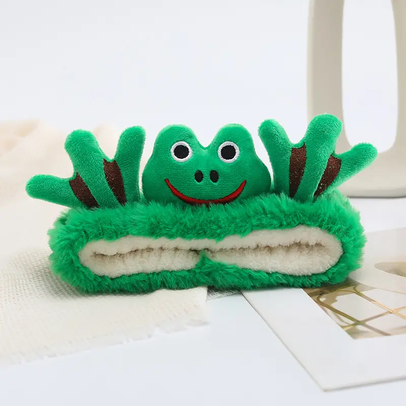 Cute Cartoon Face Wash Mask Headband for Women