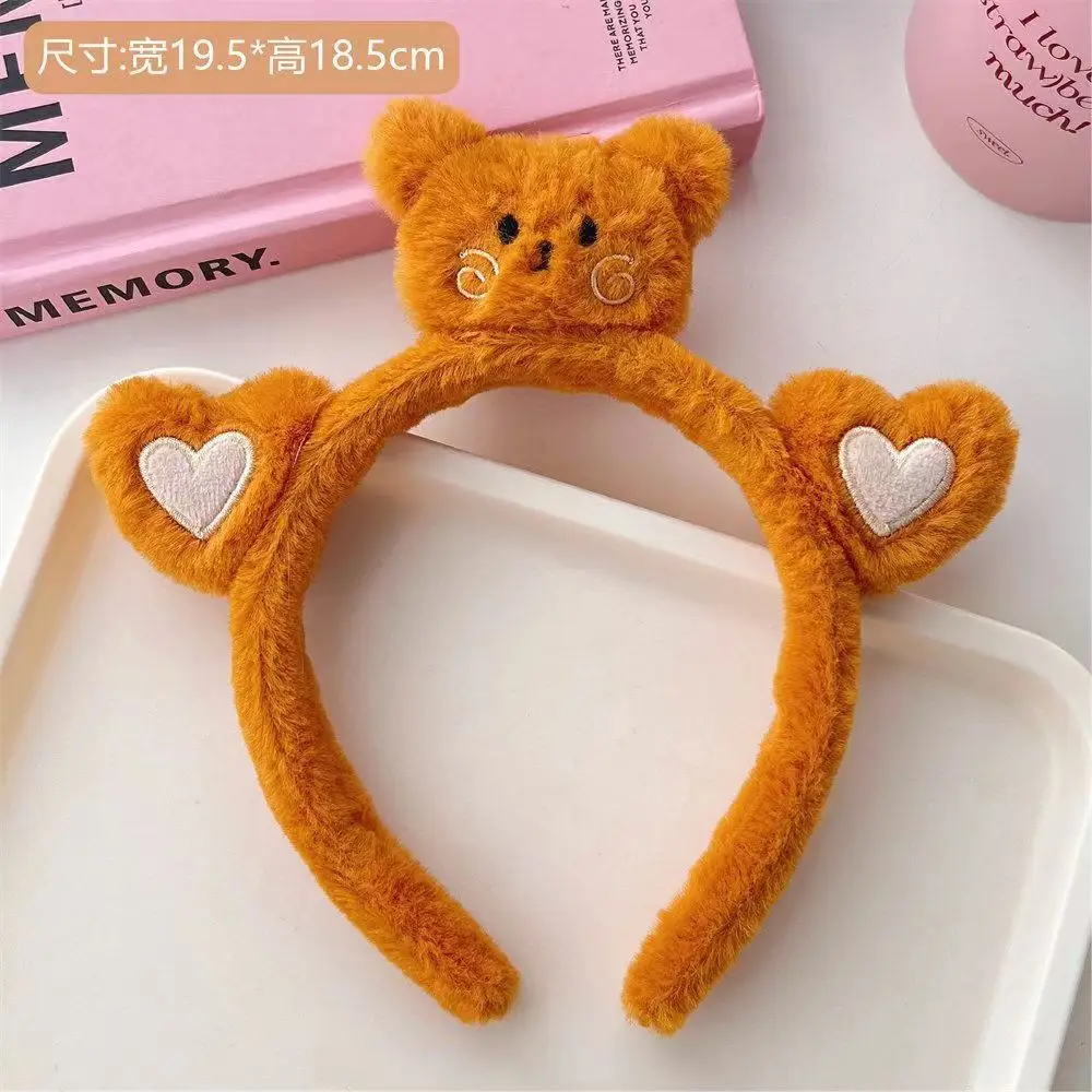 Cute Cartoon Face Wash Mask Headband for Women