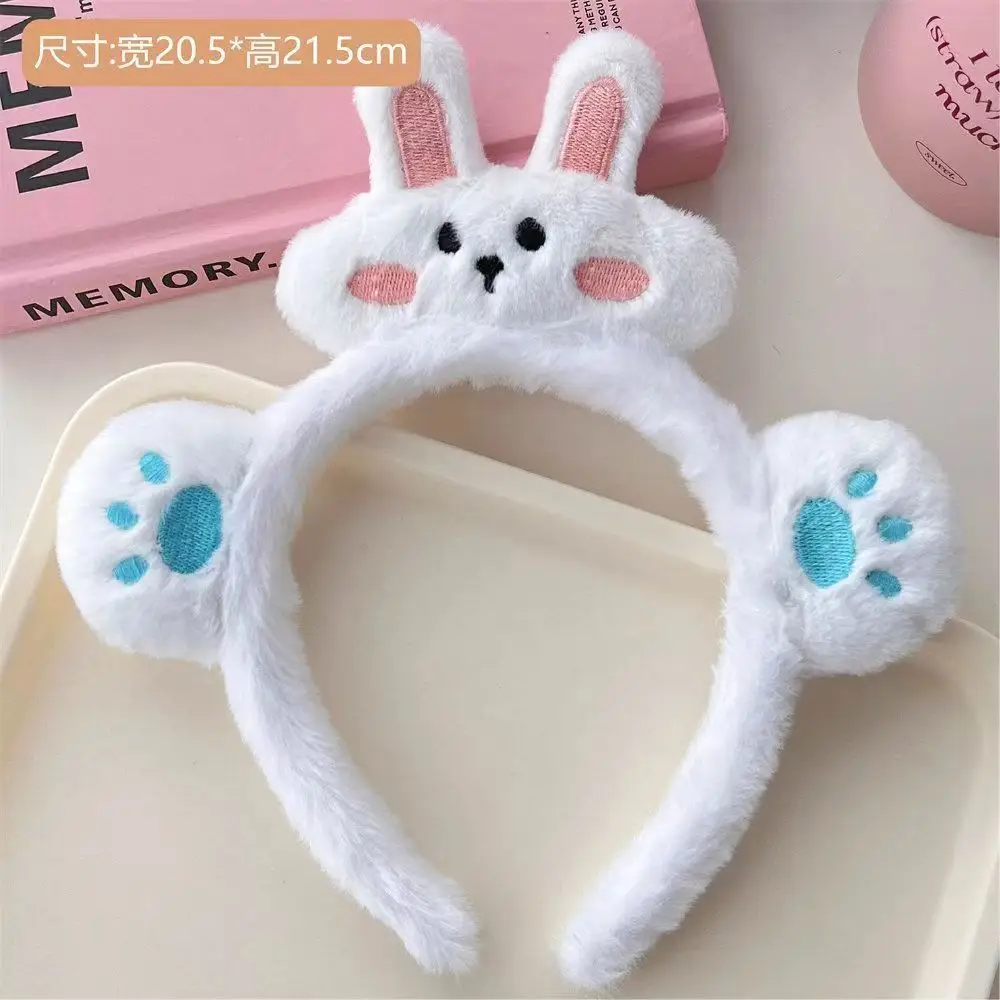 Cute Cartoon Face Wash Mask Headband for Women