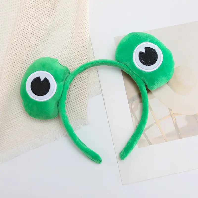 Cute Cartoon Face Wash Mask Headband for Women