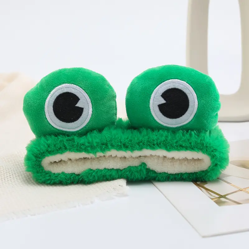 Cute Cartoon Face Wash Mask Headband for Women