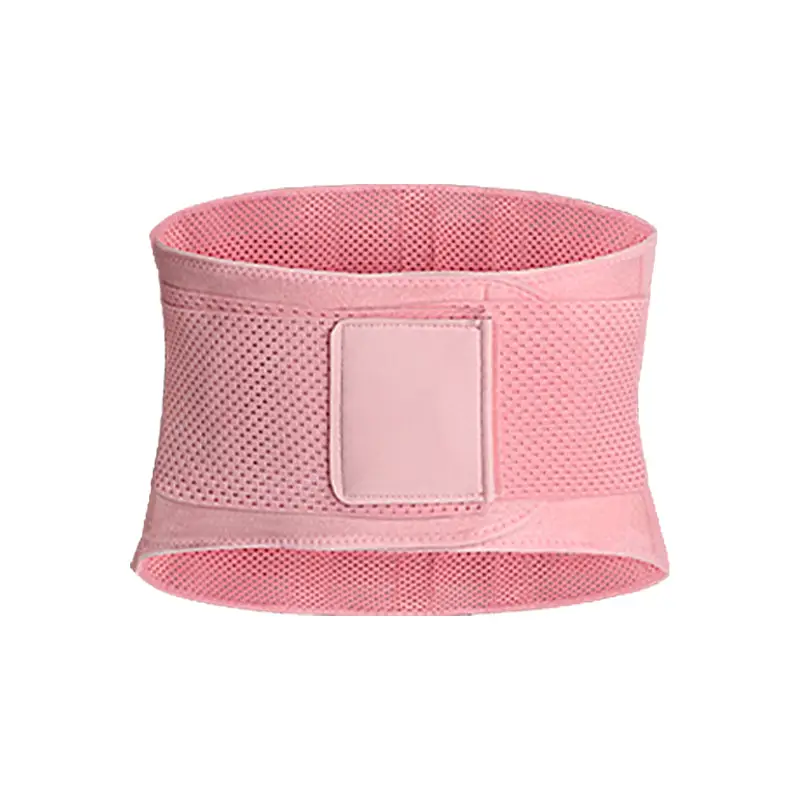 Pink Breathable Waist Support Belt for Fitness & Running - Image 14