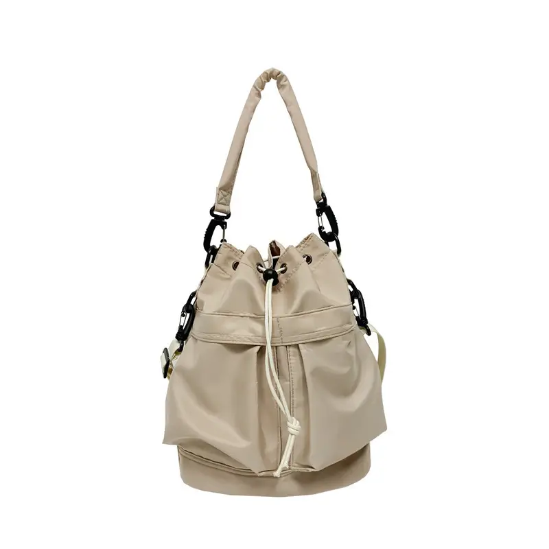 Women's Drawstring Underarm Bag Mint Green - Image 3