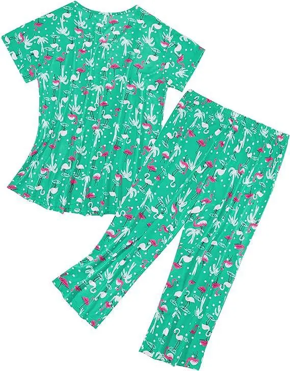 2025 Printed Pajama Set Women Red Christmas Design — feature 14