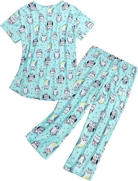 2025 Printed Pajama Set Women Red Christmas Design — feature 16