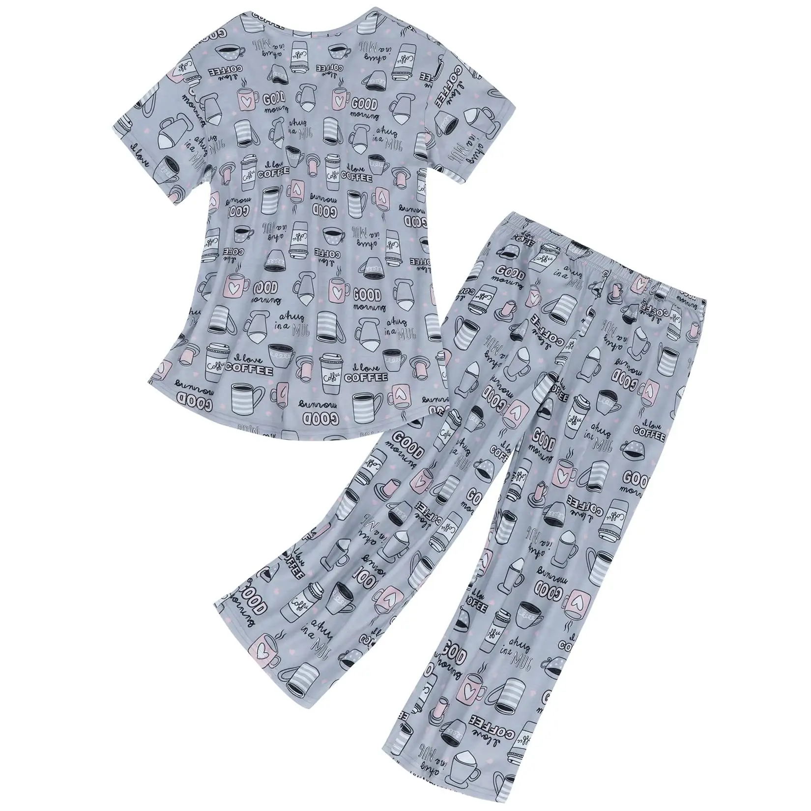 2025 Printed Pajama Set Women Red Christmas Design — feature 31