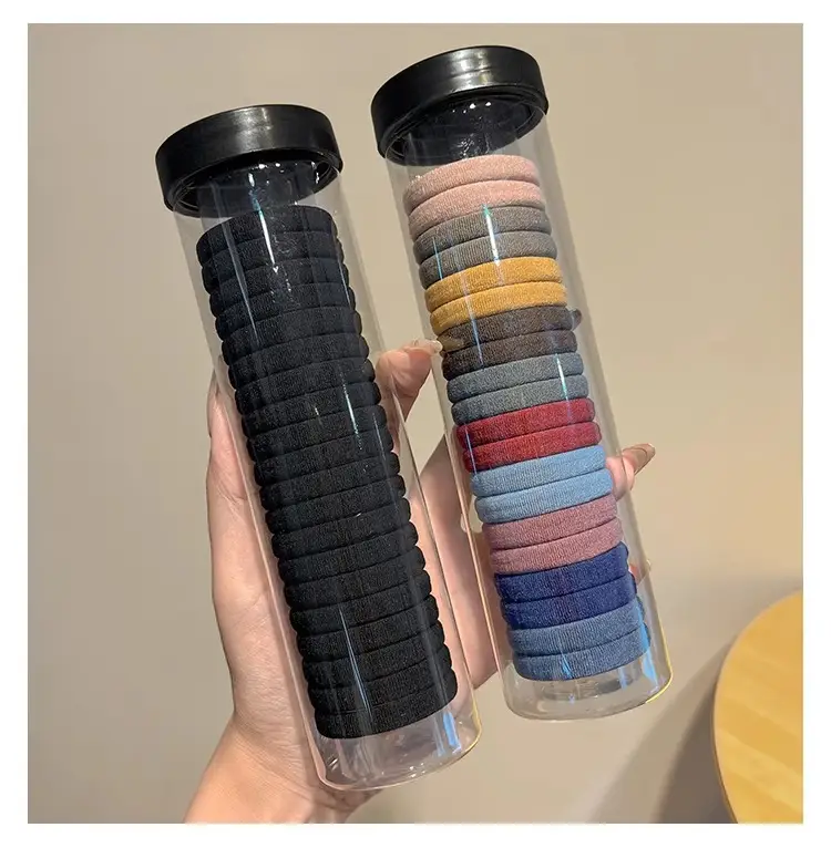 Korean Style Rainbow Hair Rope High Elastic Rubber Band — feature 24
