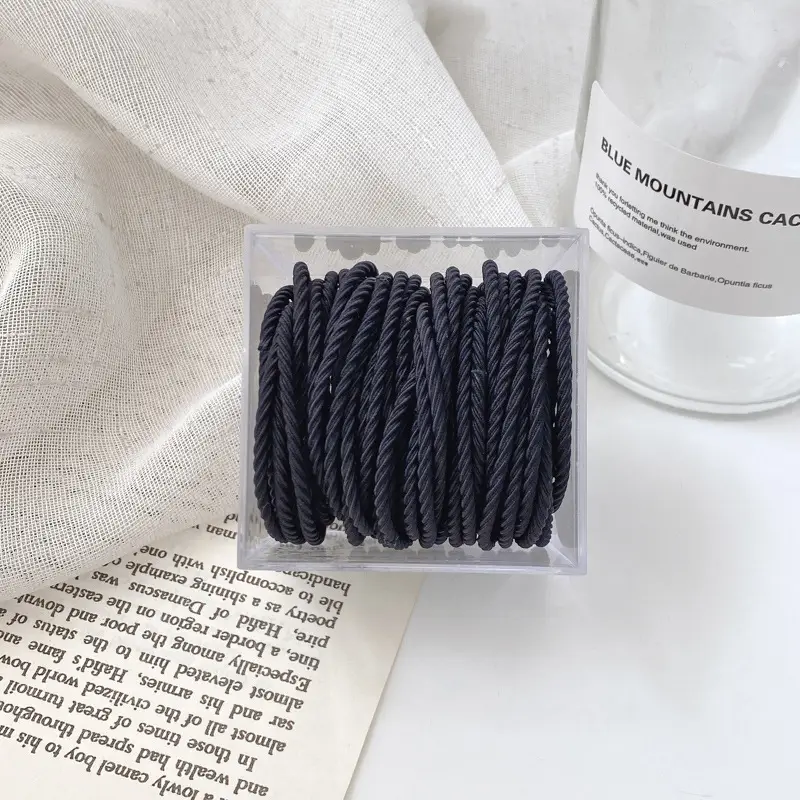 Korean Style Rainbow Hair Rope High Elastic Rubber Band - Image 7