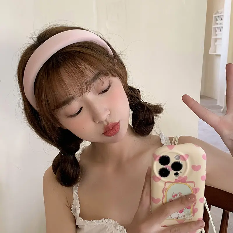 Women's High-Cheek Headband with Adjustable Closure - Image 41
