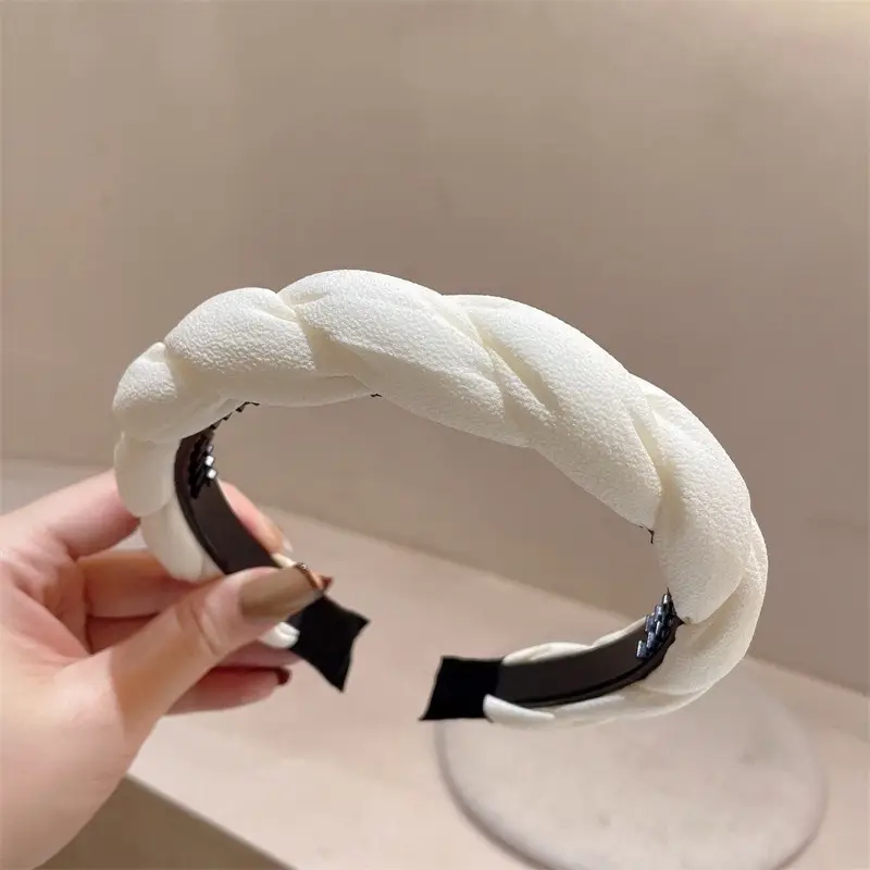 Women's High-Cheek Headband with Adjustable Closure - Image 4