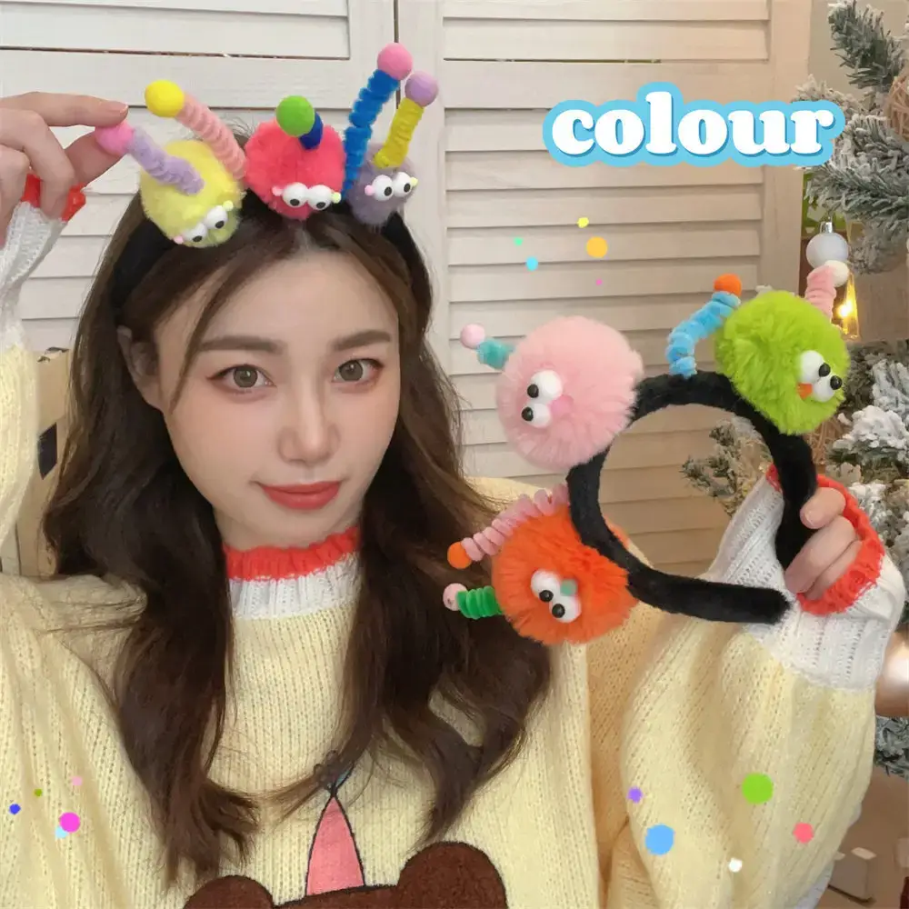 Cute Niuniu Headbands with Funny Antennas for Girls