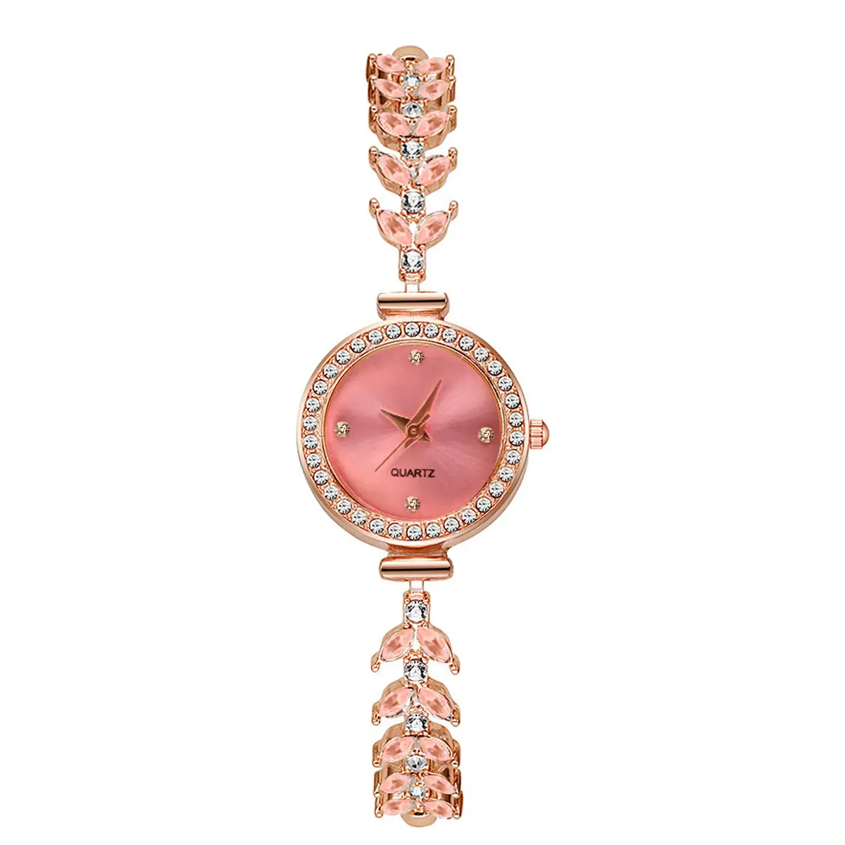 Cross-Border Mermaid Women's Watch Silver Crystal Band - Image 9