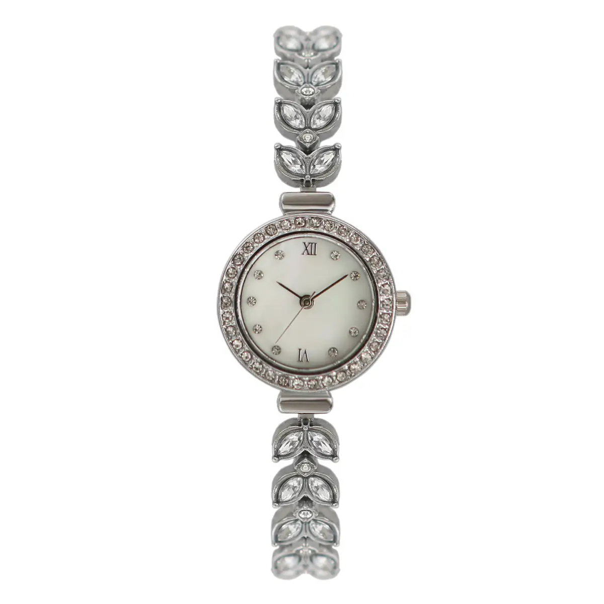 Cross-Border Mermaid Women's Watch Silver Crystal Band - Image 11