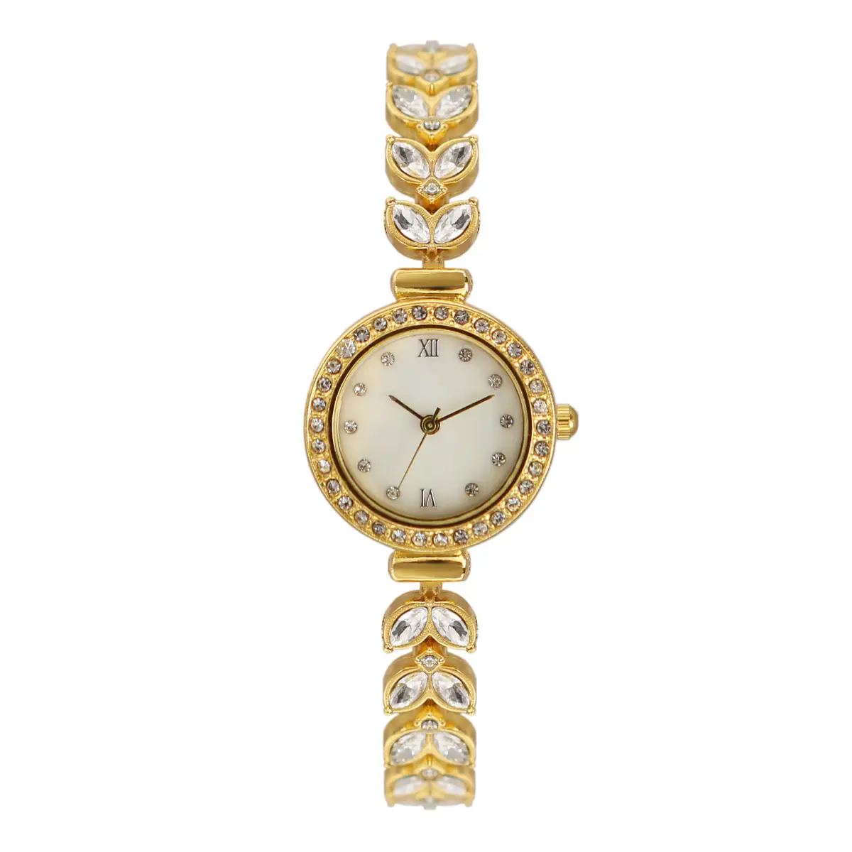 Cross-Border Mermaid Women's Watch Silver Crystal Band — feature 6
